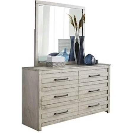 Dresser and Mirror